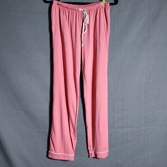 Flora by Flora Nikrooz Orange Piped Pajama Set M 10/12 – Soft Knit - Picture 4 of 7